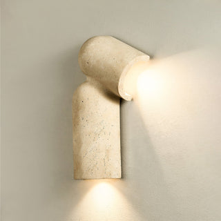 Alma Fancy Travertin Jaune Applique Murale
