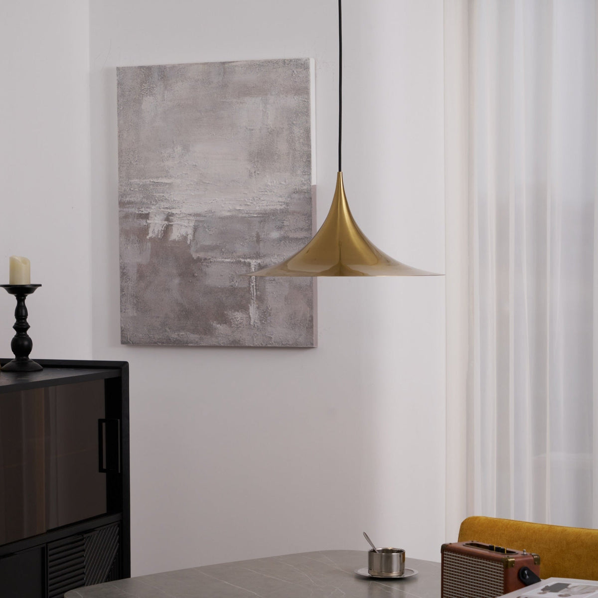 Althiran Suspension Acier Sculpturale