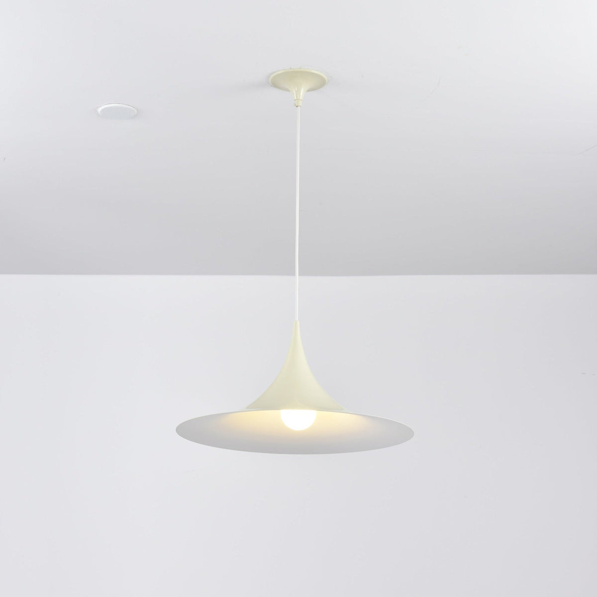 Semi Swag Pendant Light-Neutral Decor