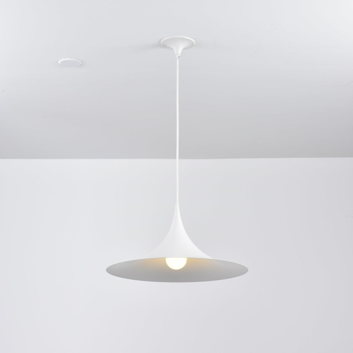 Semi Swag Pendant Light-Neutral Decor