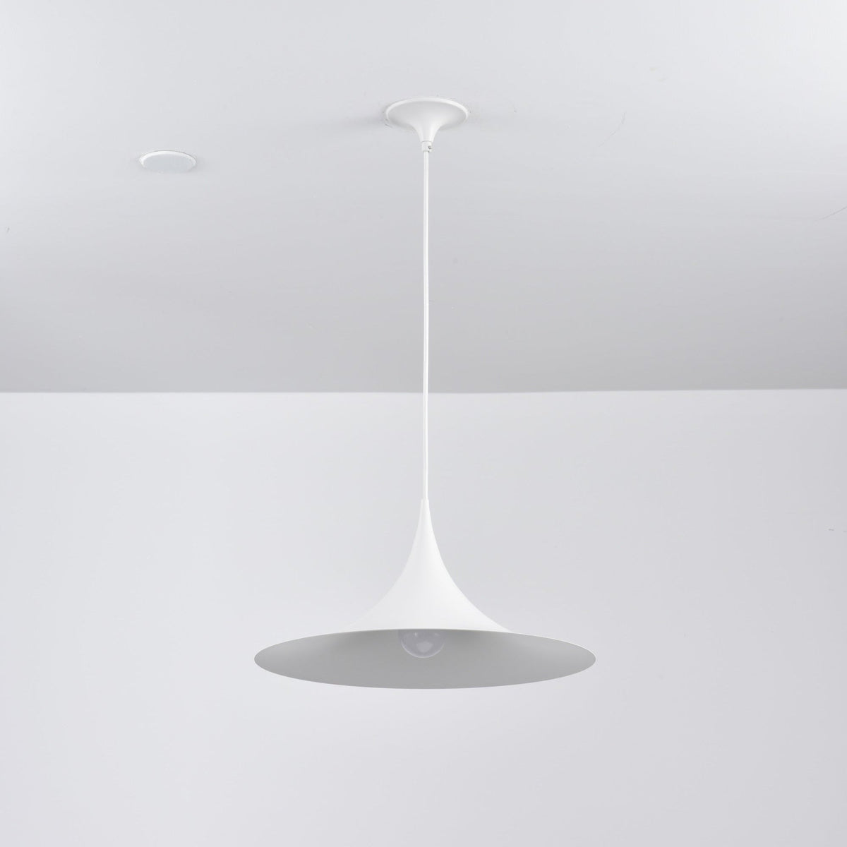 Semi Swag Pendant Light-Neutral Decor
