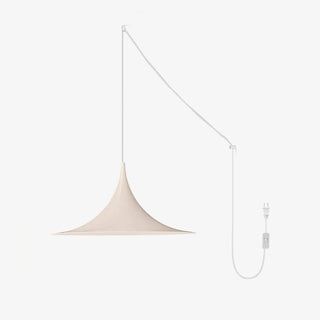 Semi Swag Pendant Light-Neutral Decor