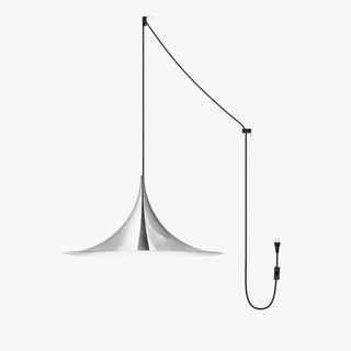 Semi Swag Pendant Light-Neutral Decor