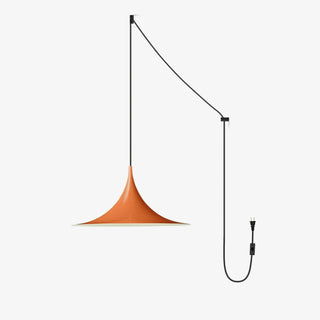 Semi Swag Pendant Light-Neutral Decor