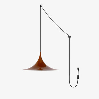 Semi Swag Pendant Light-Neutral Decor