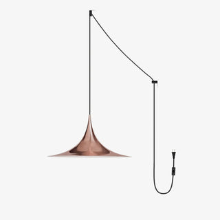 Semi Swag Pendant Light-Neutral Decor