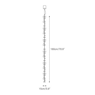 Cisilis Suspension Métallique Moderne Minimaliste