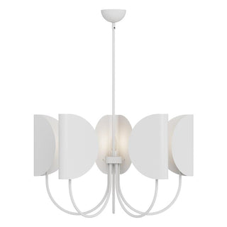 Lustre en Tissu et Laiton Traditionnel Feuille Unoryra