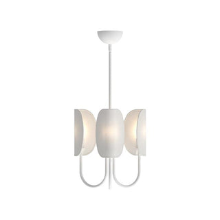 Lustre en Tissu et Laiton Traditionnel Feuille Unoryra