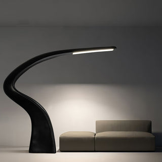 Fluten Noir Lampadaire Moderne