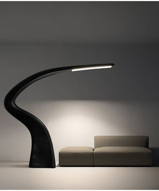 Fluten Noir Lampadaire Moderne