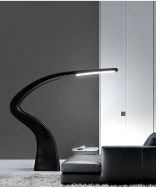 Fluten Noir Lampadaire Moderne
