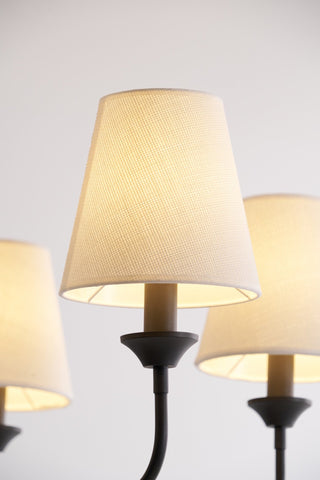 Zesorel Lustre en Tissu Industriel Vintage