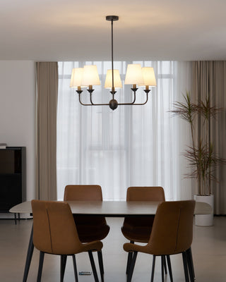 Zesorel Lustre en Tissu Industriel Vintage