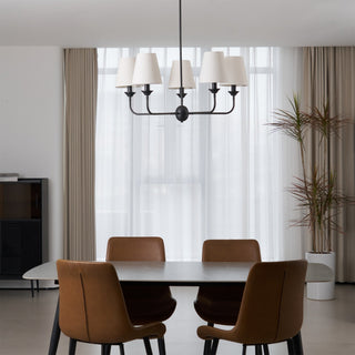 Zesorel Lustre en Tissu Industriel Vintage