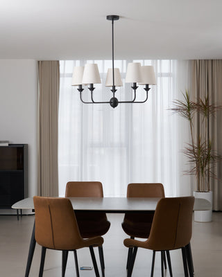 Zesorel Lustre en Tissu Industriel Vintage