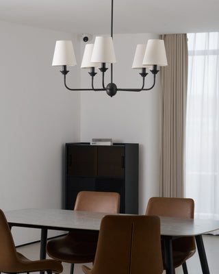 Zesorel Lustre en Tissu Industriel Vintage