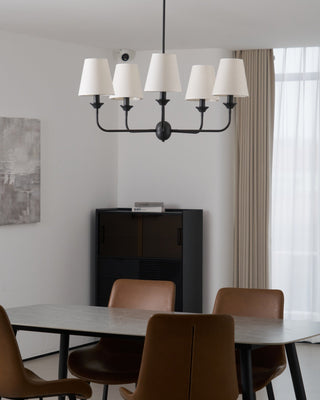 Zesorel Lustre en Tissu Industriel Vintage