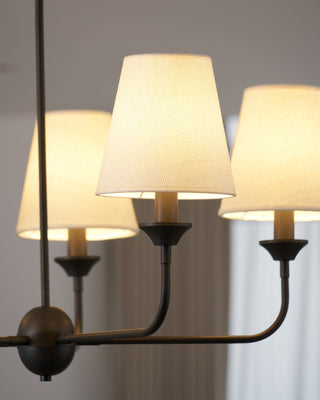 Zesorel Lustre en Tissu Industriel Vintage