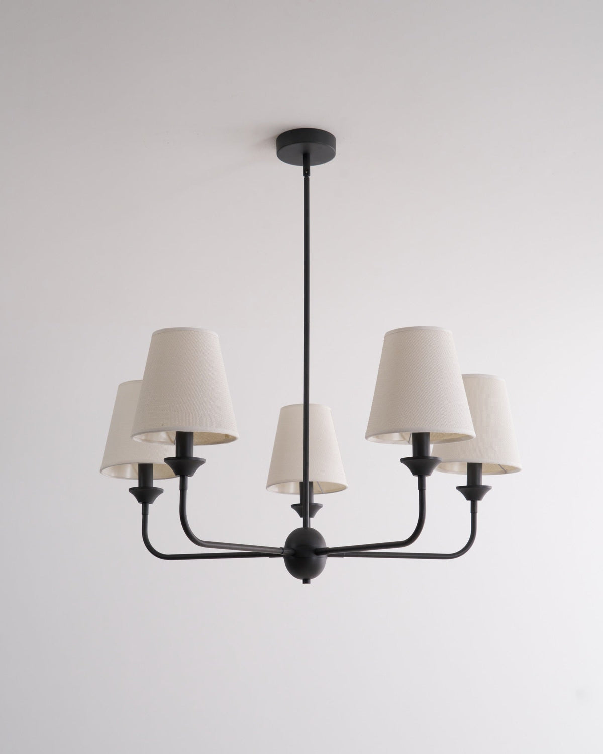 Lauriane Lustre en Tissu Industriel Vintage