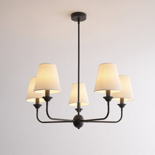 Zesorel Lustre en Tissu Industriel Vintage
