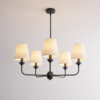 Zesorel Lustre en Tissu Industriel Vintage