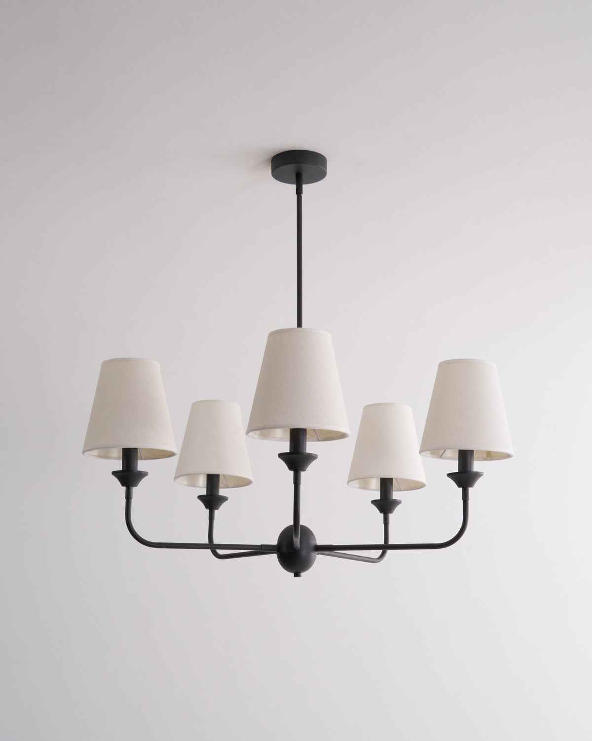 Lauriane Lustre en Tissu Industriel Vintage