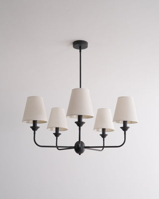 Zesorel Lustre en Tissu Industriel Vintage