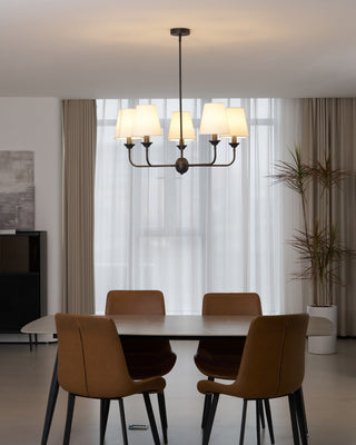 Zesorel Lustre en Tissu Industriel Vintage