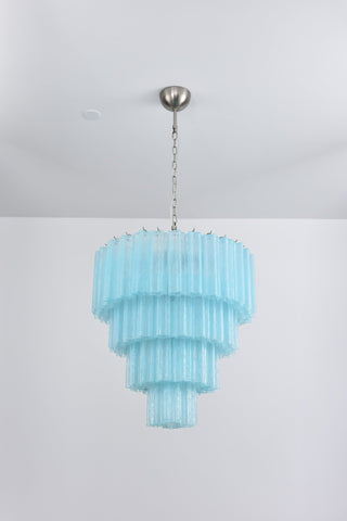 Aurora Lustre Cascade Superposé Verre Élégant Vintage