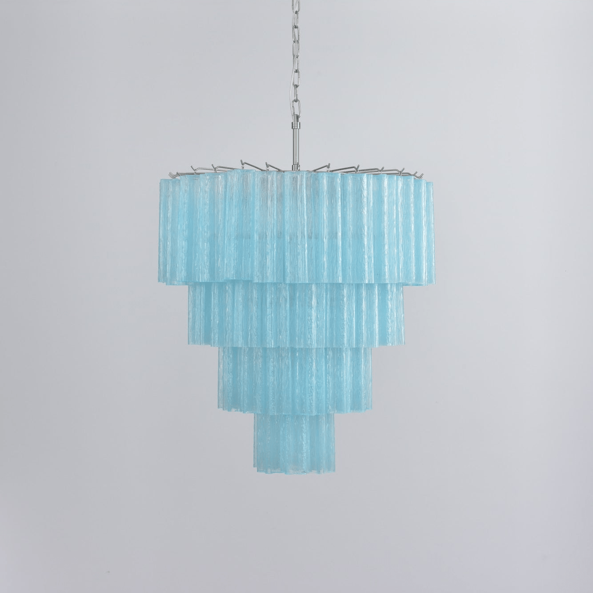 Eldana Lustre Cascade Superposé Verre Élégant Vintage