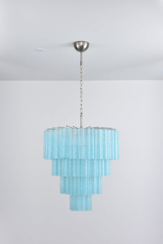 Aurora Lustre Cascade Superposé Verre Élégant Vintage