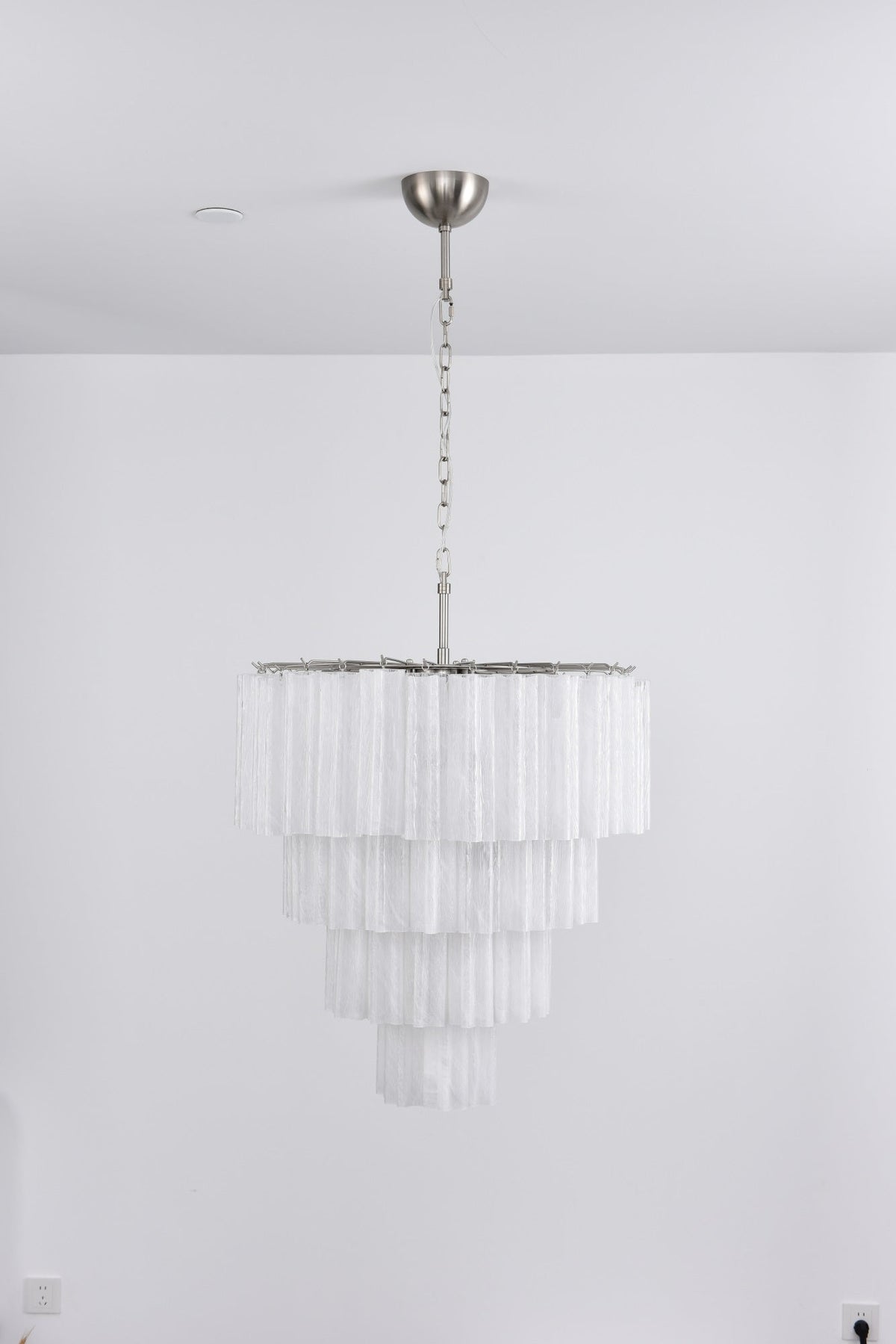 Eldana Lustre Cascade Superposé Verre Élégant Vintage