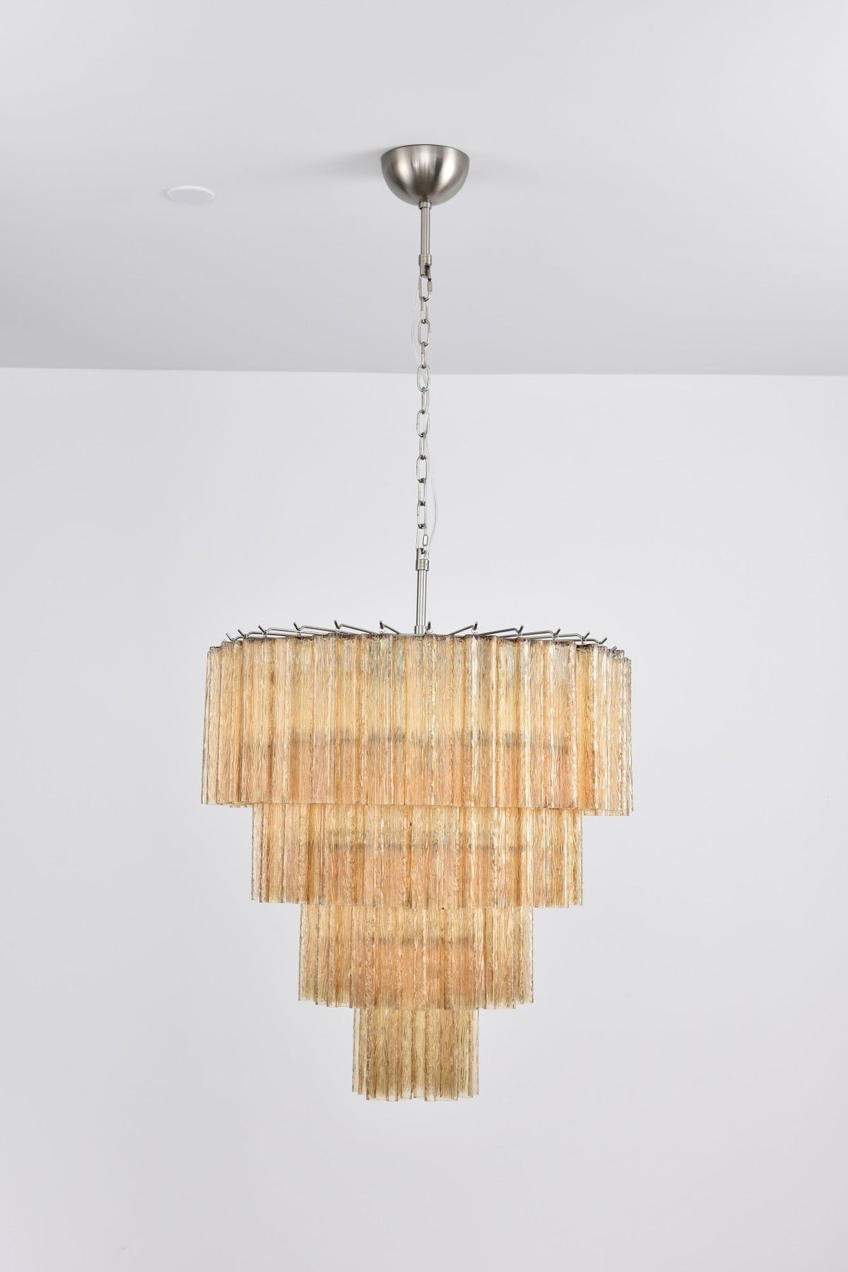 Eldana Lustre Cascade Superposé Verre Élégant Vintage