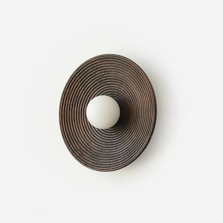 Serena Applique Murale Bois Rond Minimaliste-Luire