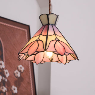 Rose Suspension Verre