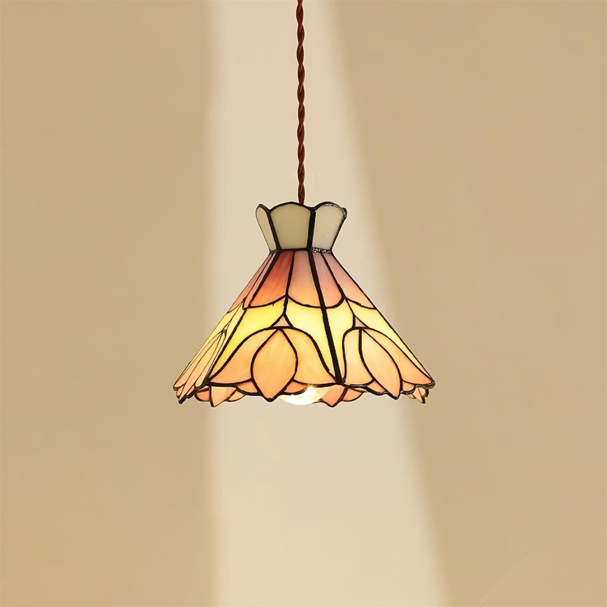 Rose Suspension Verre