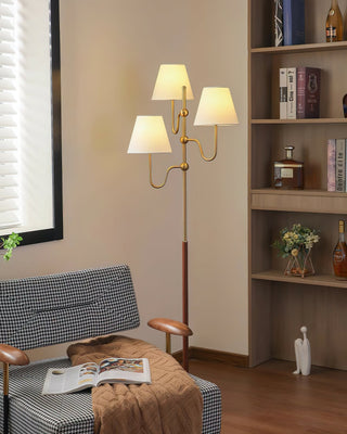 Vevenq Lampadaire en Tissu