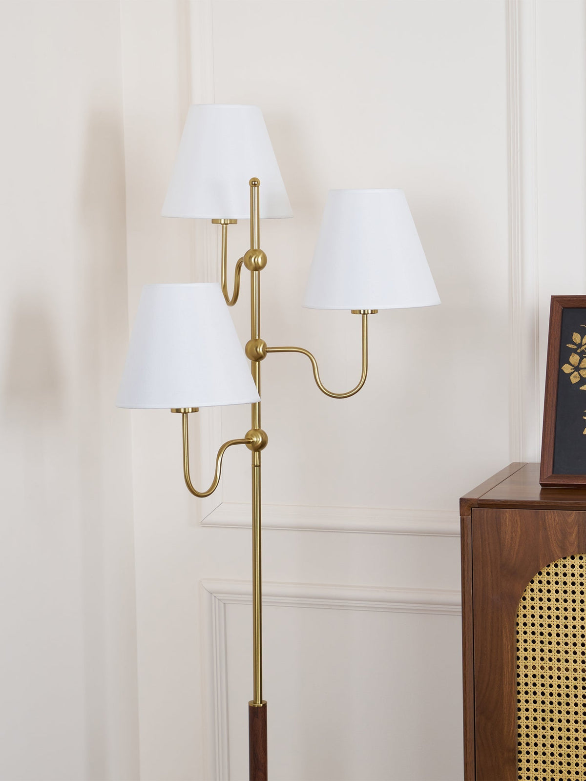 Vevenq Lampadaire en Tissu