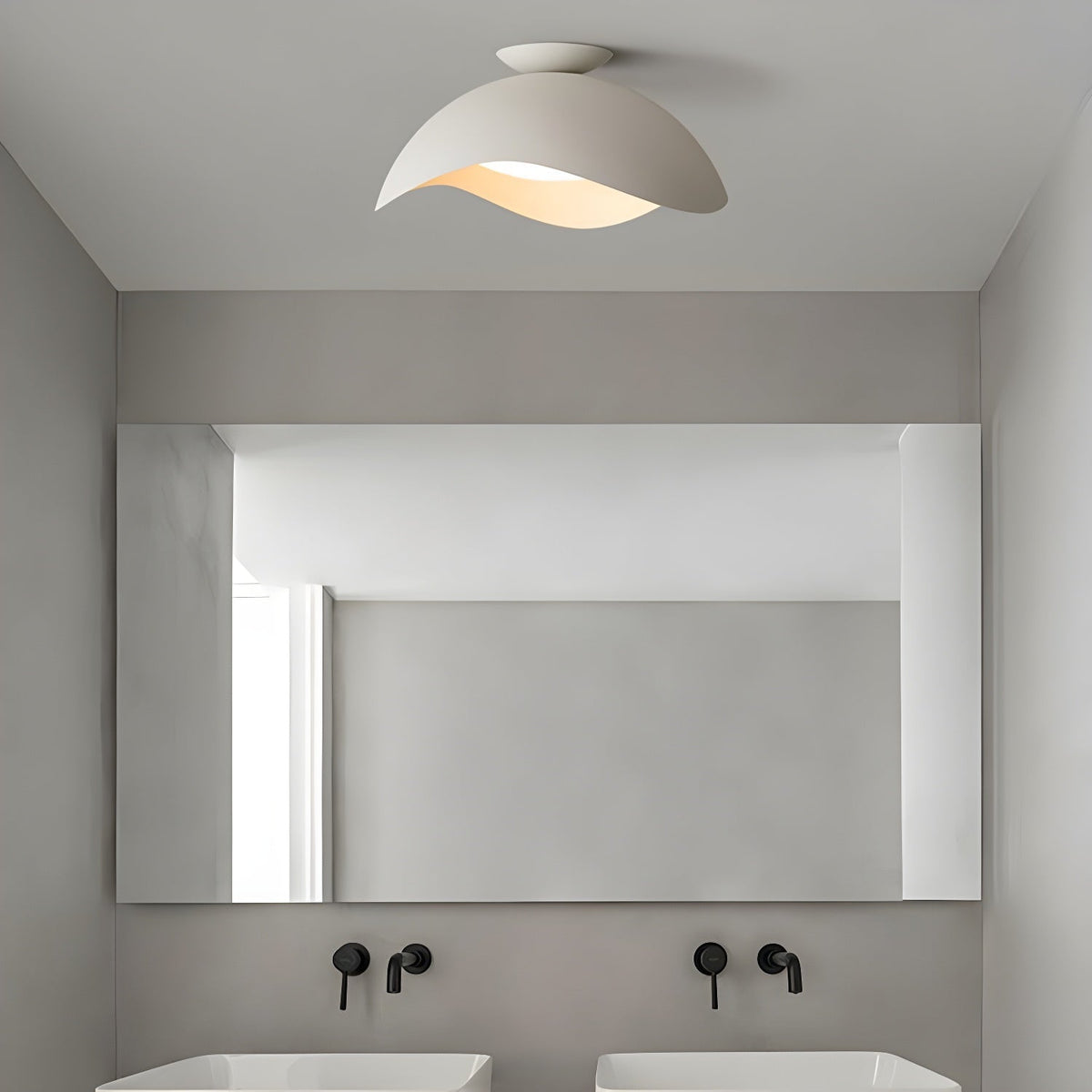 Myox Plafonnier Design Bol Ondulé