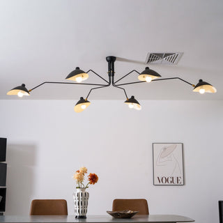 Lustra Plafonnier Trois Bras Minimaliste-Luire