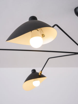 Lustra Plafonnier Trois Bras Minimaliste-Luire