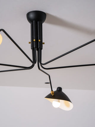 Lustra Plafonnier Trois Bras Minimaliste-Luire