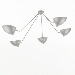 Solara Plafonnier Trois Bras Noir Sculptural-Luire