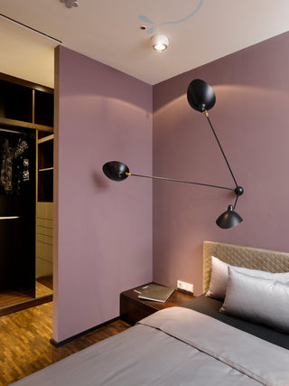 Solara Plafonnier Trois Bras Noir Sculptural-Luire