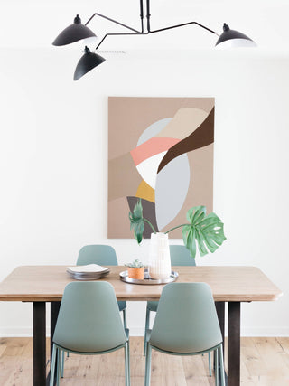 Lustra Plafonnier Trois Bras Minimaliste-Luire