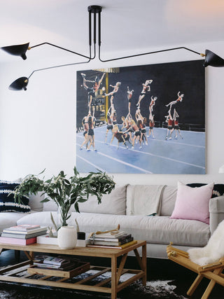 Lustra Plafonnier Trois Bras Minimaliste-Luire