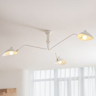 Lustra Plafonnier Trois Bras Minimaliste-Luire