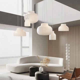 Lumina Suspension en Soie Canellée