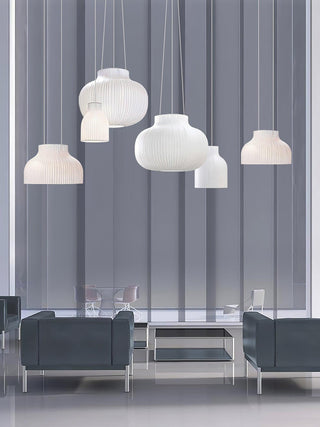 Lumina Suspension en Soie Canellée